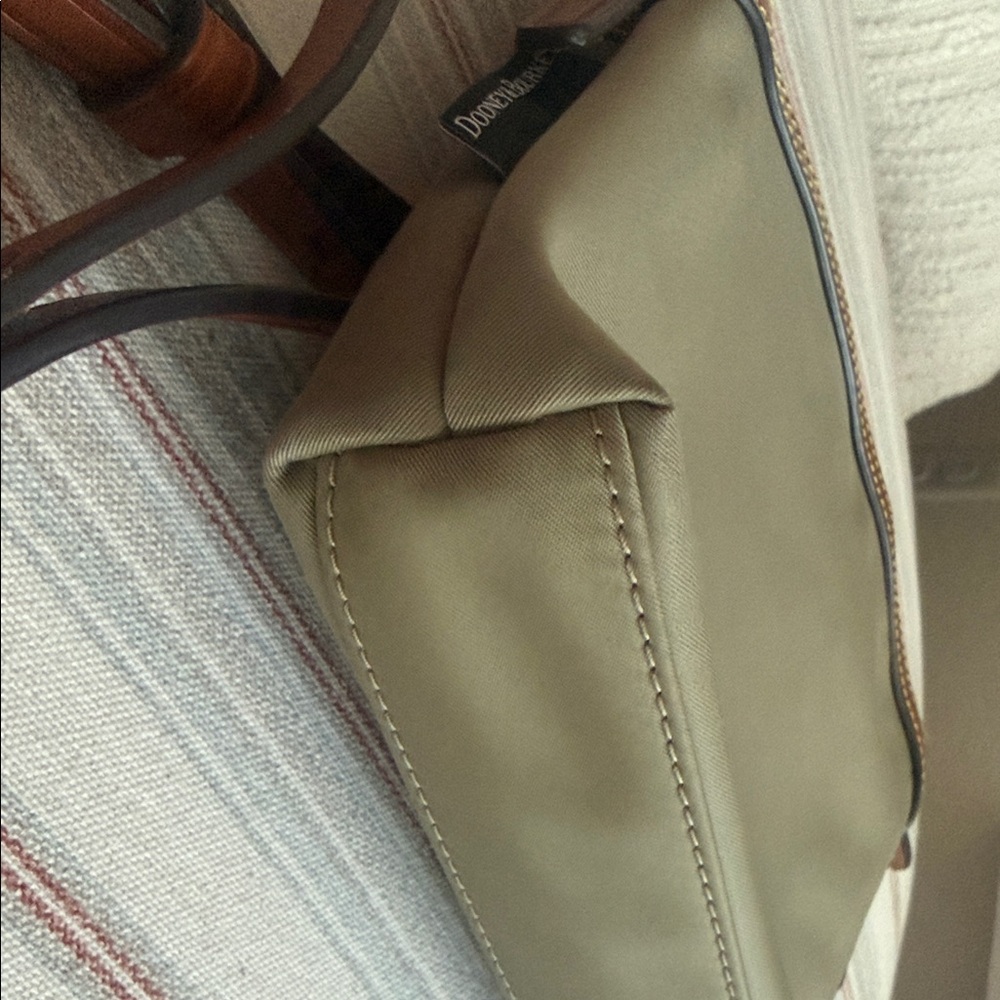 Dooney & Bourke Olive and Brown Crossbody Bag - Picture 6 of 8
